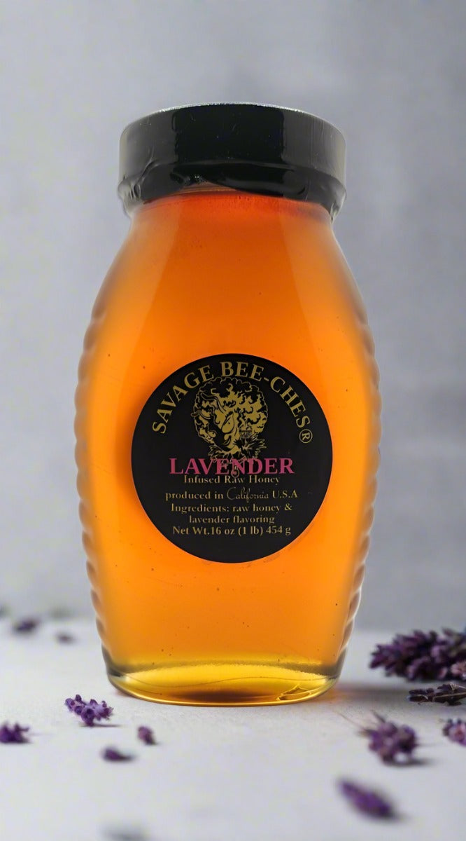 SAVAGE BEE-CHES San Diego Gourmet Lavender Infused Honey