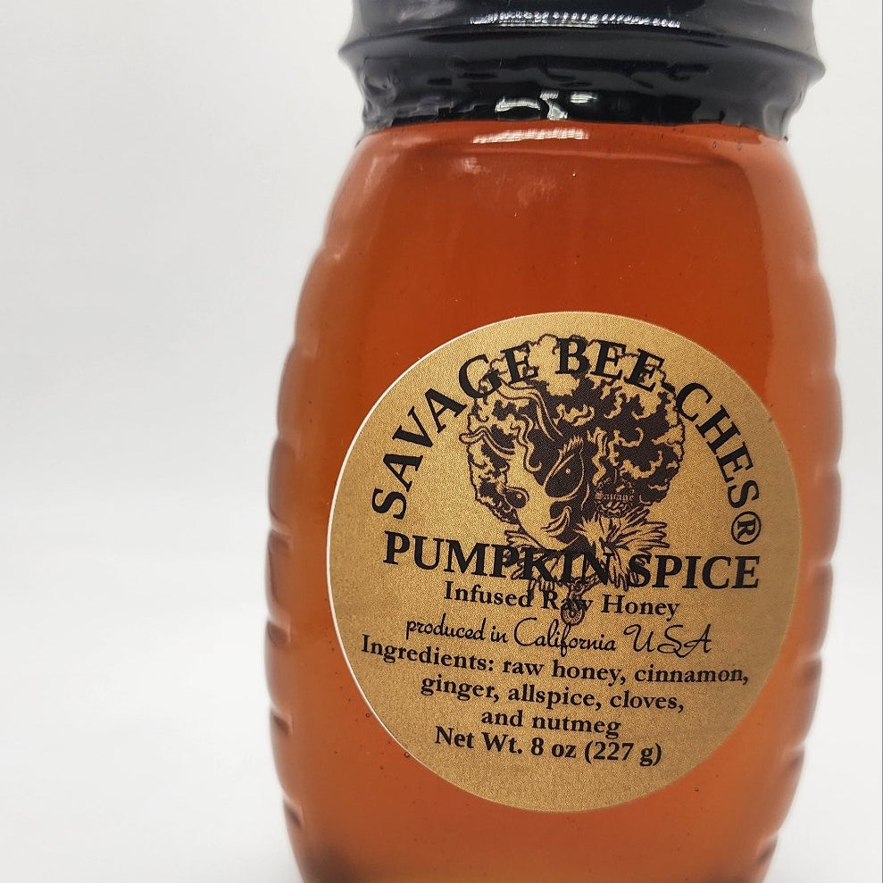 PUMPKIN SPICE INFUSED HONEY